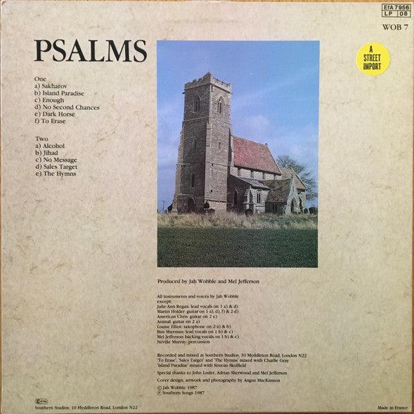 Jah Wobble - Psalms - Quarantunes