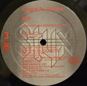 Styx - Caught In The Act Live 1984 - Quarantunes