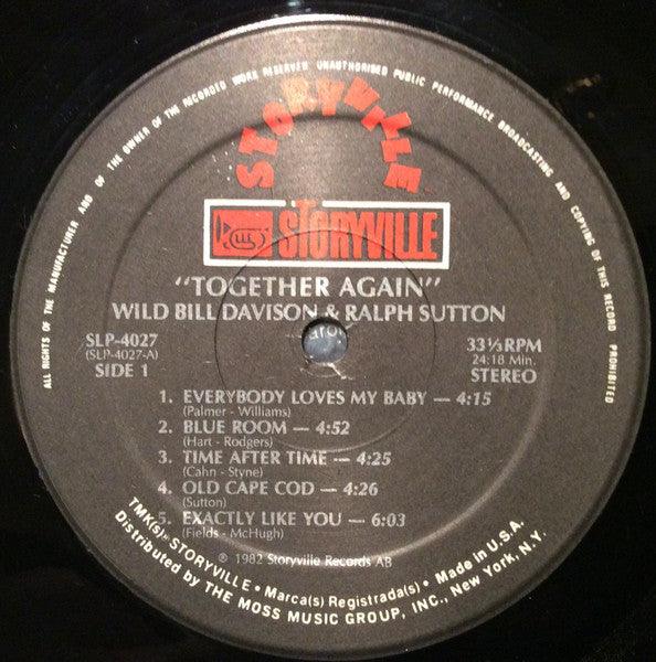 Wild Bill Davison & Ralph Sutton - Together Again 1982 - Quarantunes