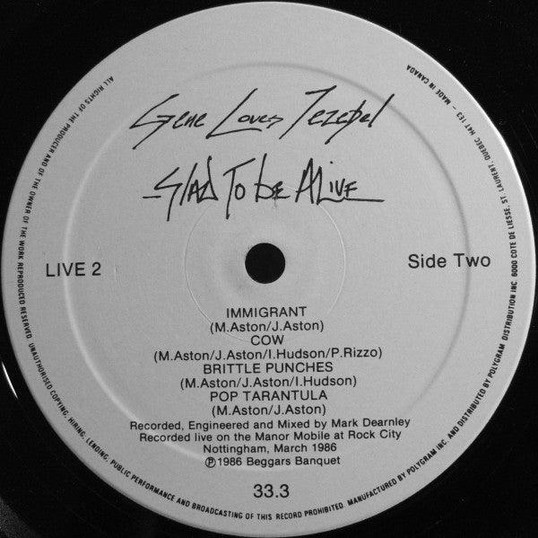 Gene Loves Jezebel - Glad To Be Alive 1986 - Quarantunes
