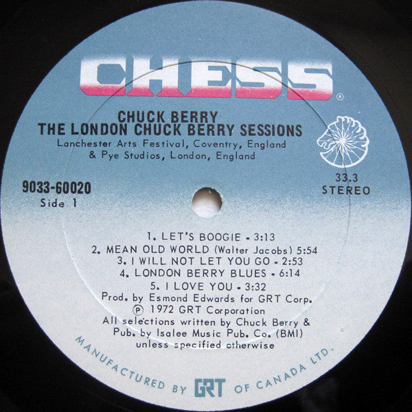 Chuck Berry - The London Chuck Berry Sessions