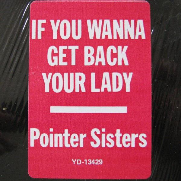 Pointer Sisters - If You Wanna Get Back Your Lady / I'm So Excited (12") 1982 - Quarantunes