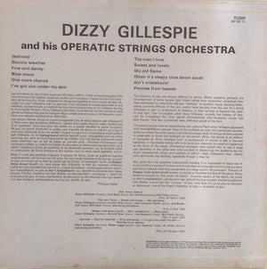 Dizzy Gillespie And His Operatic Strings - Dizzy Gillespie And His Operatic Strings Orchestra - Quarantunes