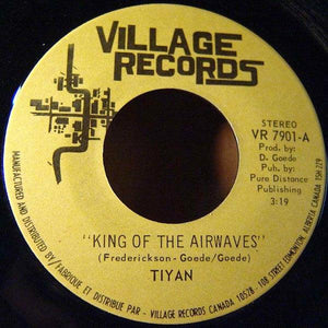 Tiyan - King Of The Airwaves / Sunshine Day 1977 - Quarantunes
