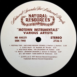 Various - Motown Instrumentals