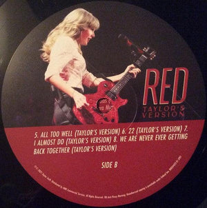 Taylor Swift - Red (Taylor’s Version) (4 x LP) 2021 - Quarantunes