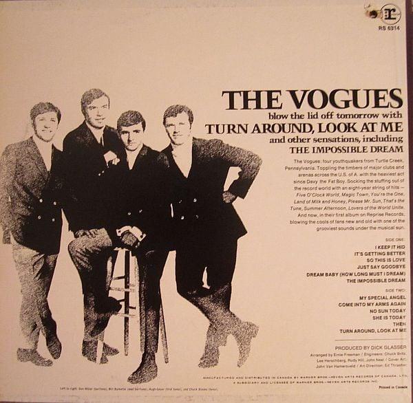 The Vogues - Turn Around, Look At Me 1968 - Quarantunes
