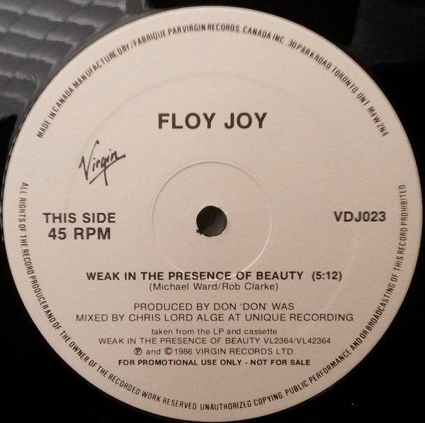 Floy Joy - Weak In The Presence Of Beauty (12") 1986 - Quarantunes