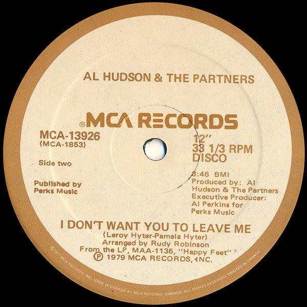 Al Hudson & The Partners - You Can Do It / I Don't Want You To Leave - Quarantunes