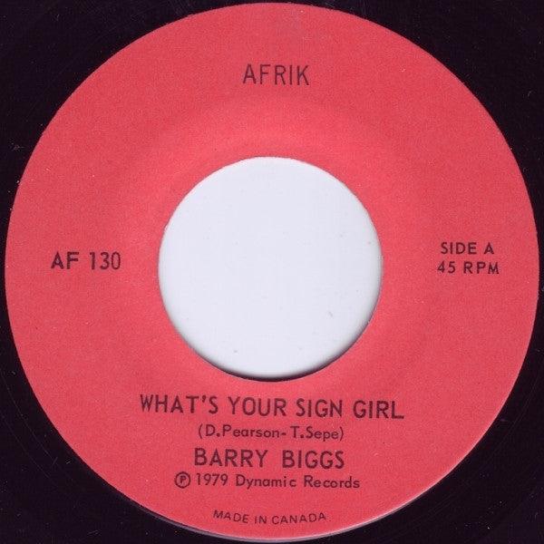 Barry Biggs - What's Your Sign Girl? 1979 - Quarantunes