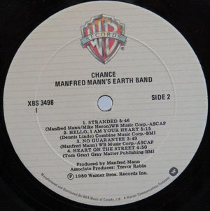 Manfred Mann's Earth Band - Chance - 1981 - Quarantunes
