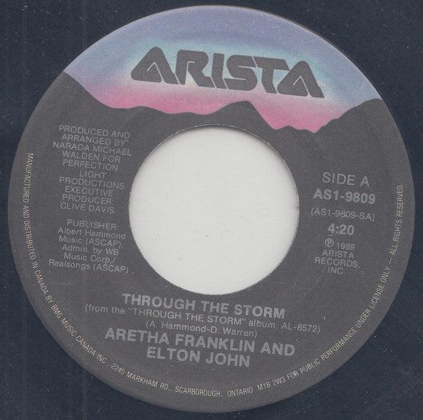 Aretha Franklin and Elton John - Through The Storm 1989 - Quarantunes