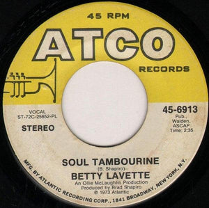 Betty Lavette - Your Time To Cry / Soul Tambourine 1973 - Quarantunes