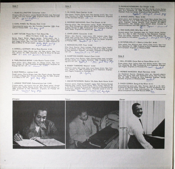 Various - Piano Giants Vol. 1