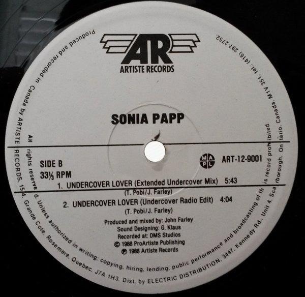 Sonia Papp - Undercover Lover - 1988 - Quarantunes