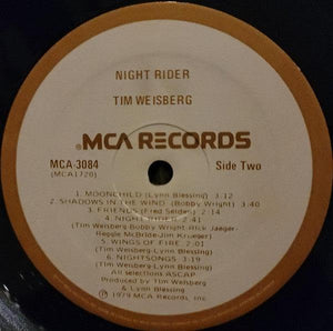 Tim Weisberg - Night-Rider! 1979 - Quarantunes