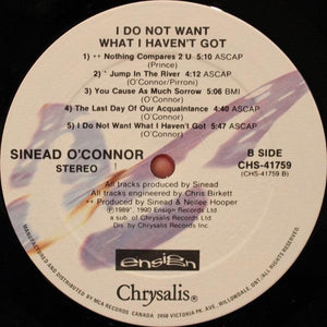 Sinéad O'Connor - I Do Not Want What I Haven't Got - Quarantunes