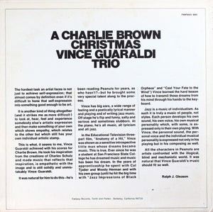 Vince Guaraldi Trio - A Charlie Brown Christmas