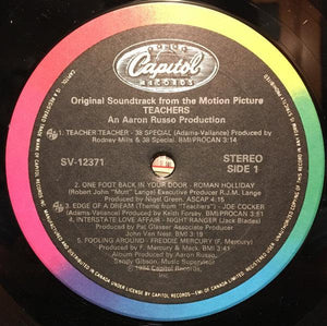 Various - Original Soundtrack From The Motion Picture "Teachers" - 1984 - Quarantunes