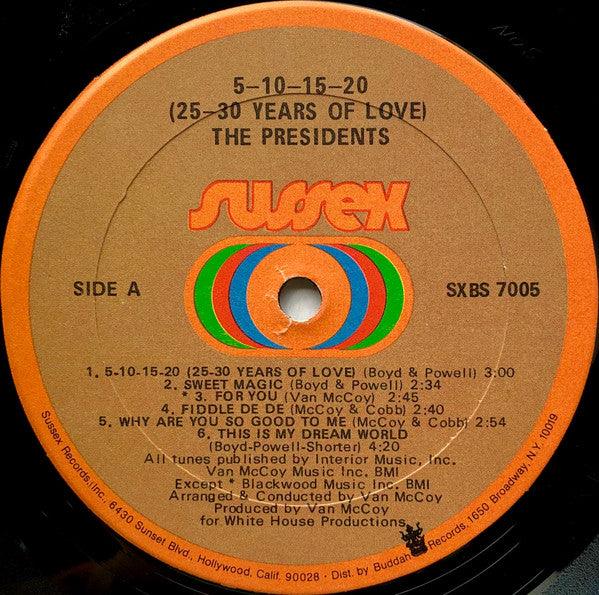 The Presidents - 5-10-15-20-25-30 Years Of Love 1971 - Quarantunes