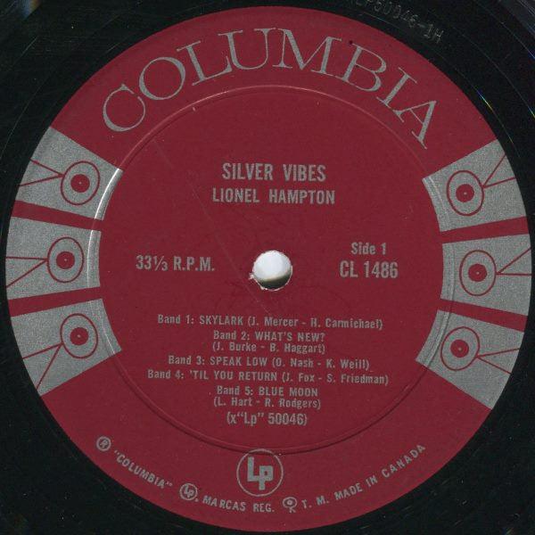 Lionel Hampton - Silver Vibes (With Trombones And Rhythm) 1960 - Quarantunes