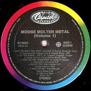 Various - Moose Molten Metal (Volume 1) 1985 - Quarantunes