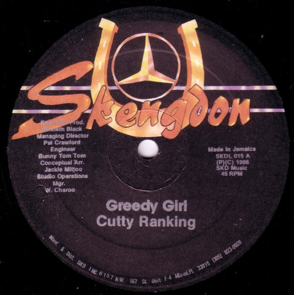 Cutty Ranks - Greedy Girl