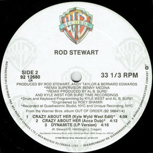 Rod Stewart - Crazy About Her - 1988 - Quarantunes