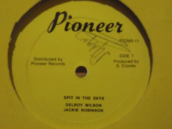 Delroy Wilson|Jackie Robinson (2) - Spit In The Skys (12") - Quarantunes