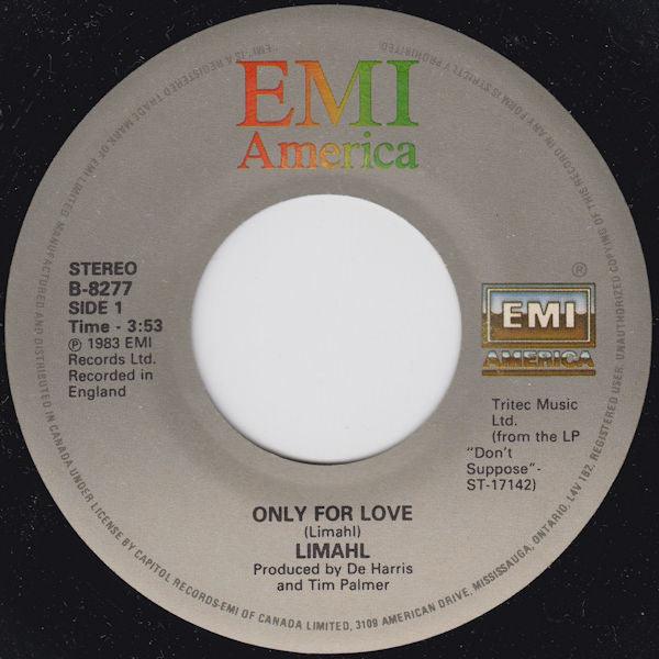 Limahl - Only For Love 1984 - Quarantunes