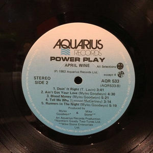 April Wine - Power Play 1982 - Quarantunes
