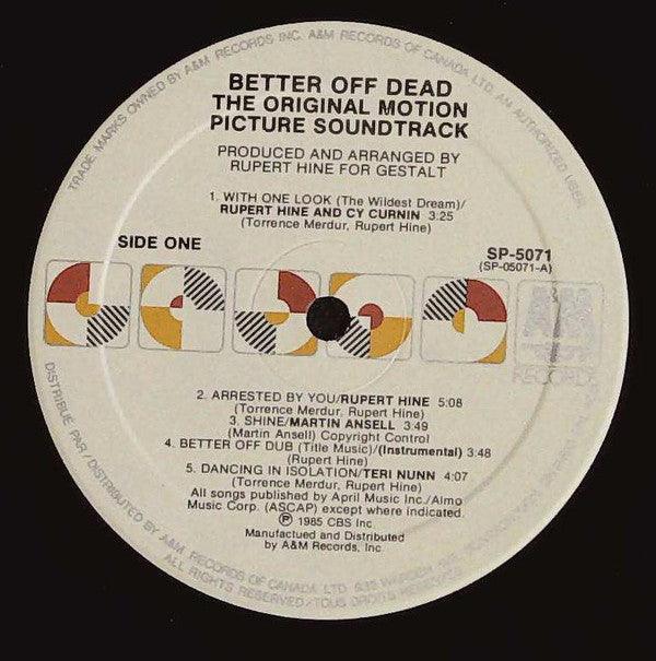 Various - Better Off Dead - Original A&M Soundtrack - 1985 - Quarantunes