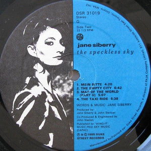 Jane Siberry - The Speckless Sky 1985 - Quarantunes