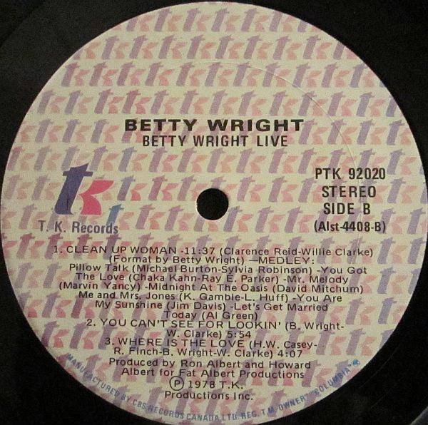 Betty Wright - Betty Wright Live 1978 - Quarantunes