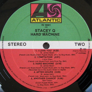 Stacey Q - Hard Machine