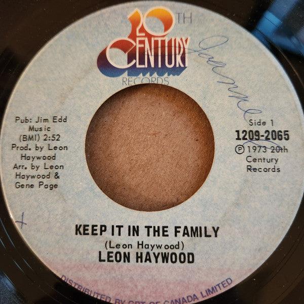 Leon Haywood - Keep It In The Family / Long As There's You (I Got Love) 1973 - Quarantunes
