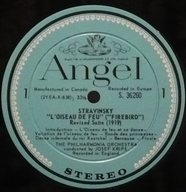 Richard Strauss - Suite From 'Der Rosenklavier / Firebird Suite (1919)