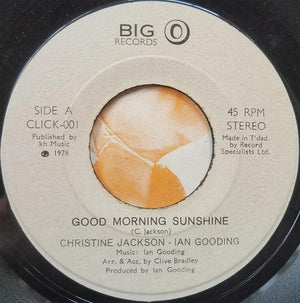 Christine Jackson, "Big O" Gooding - Good Morning Sunshine 1978 - Quarantunes