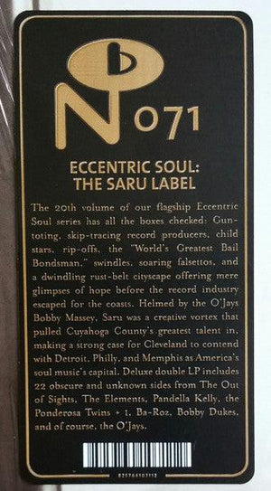 Various - Eccentric Soul: The Saru Label 2018 - Quarantunes