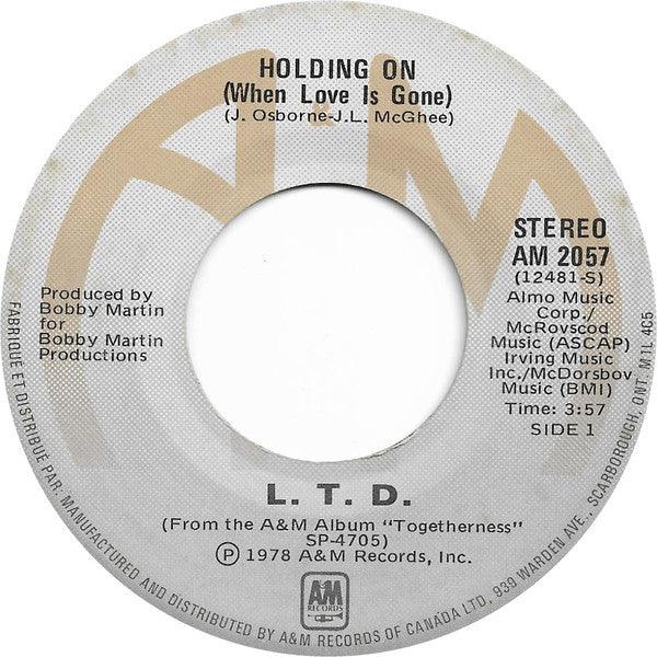 L.T.D. - Holding On (When Love Is Gone) 1978 - Quarantunes