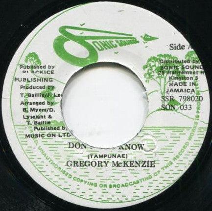 Gregory McKenzie - Don't You Know / Valentine Gift - Quarantunes