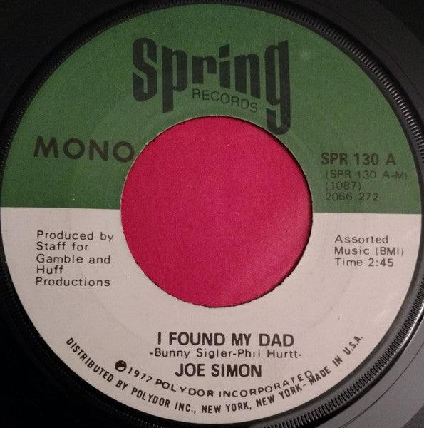 Joe Simon - I Found My Dad 1972 - Quarantunes