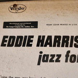 Eddie Harris - Jazz For "Breakfast At Tiffany's" 1961 - Quarantunes