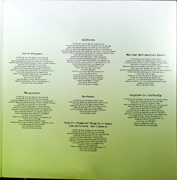 Lana Del Rey - NFR!