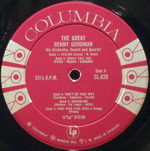 Benny Goodman - The Great Benny Goodman - 1956 - Quarantunes