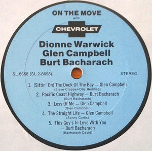 Dionne Warwick, Glen Campbell, Burt Bacharach - On The Move 1969 - Quarantunes