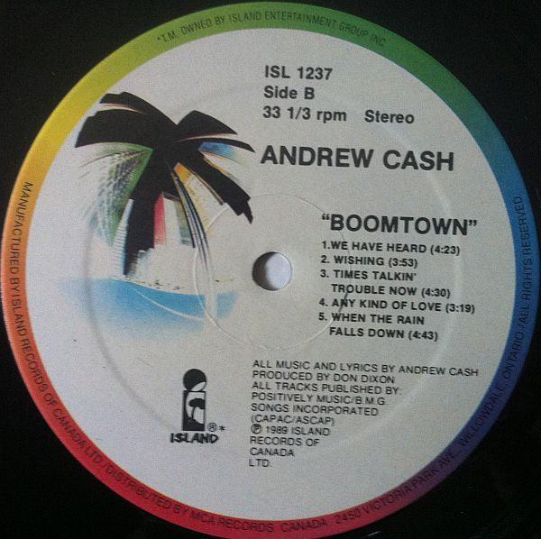 Andrew Cash - Boomtown 1989 - Quarantunes