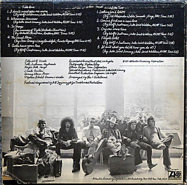 The J. Geils Band - The Morning After 1971 - Quarantunes