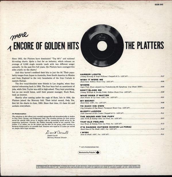 The Platters - More Encore Of Golden Hits - 1973 - Quarantunes