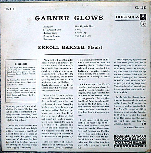 Erroll Garner - Encores In Hi Fi - 1958 - Quarantunes